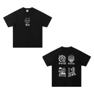 NEON KITSUNE - MODEL FOUR CAMISETA